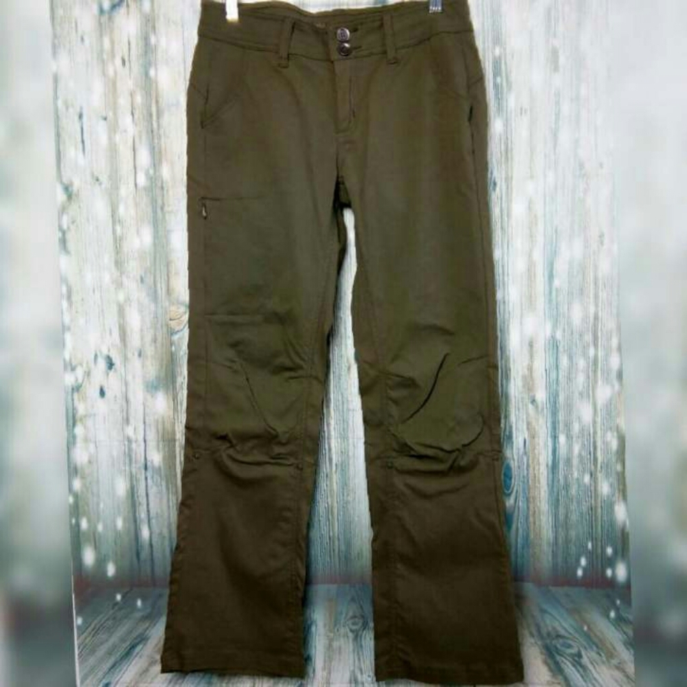 Prana Halle women's size 4 short cargo green